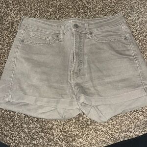 Grey old navy O.G short jean shorts
